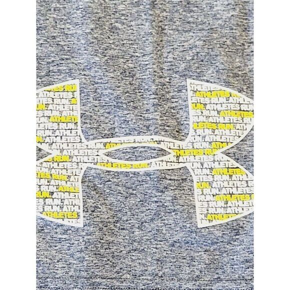 Under Armour Shirt Men's XL Gray ‎ Loose Fit Heatgear Athletic Top Gray Speckled - Picture 7 of 7